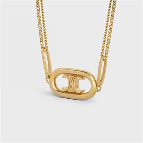 celine th|celine the maillon necklace.